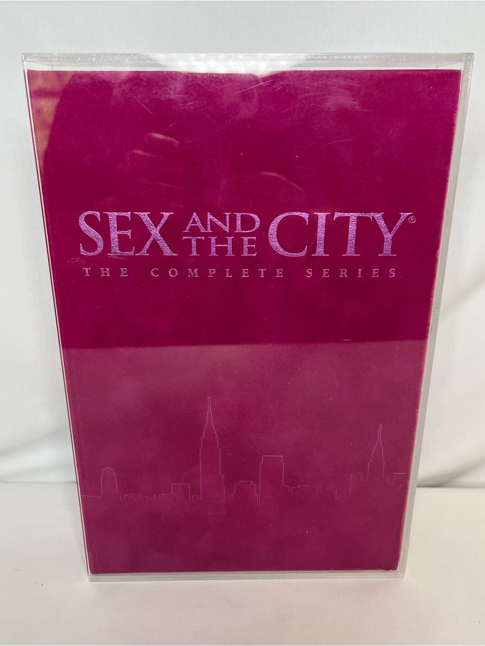 SEX AND THE CITY The Complete Series DVD Box Set Pink Velvet Book W Acrylic Case